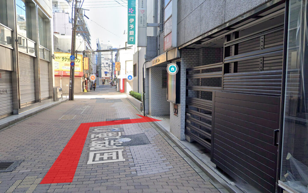 紙屋町東駅から徒歩で向かう場合3