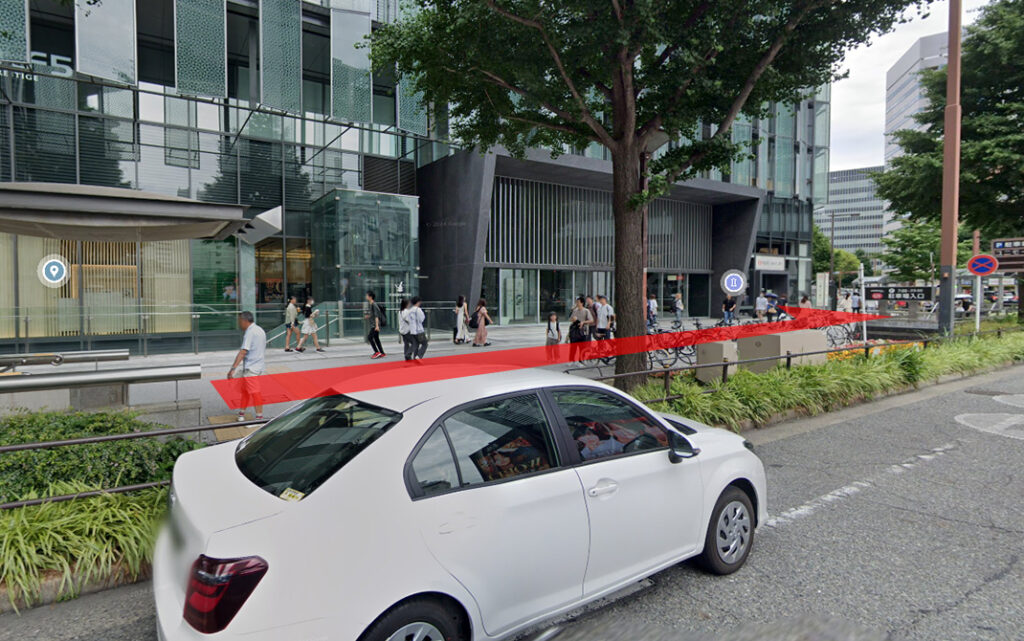 JR名古屋から徒歩で向かう場合1